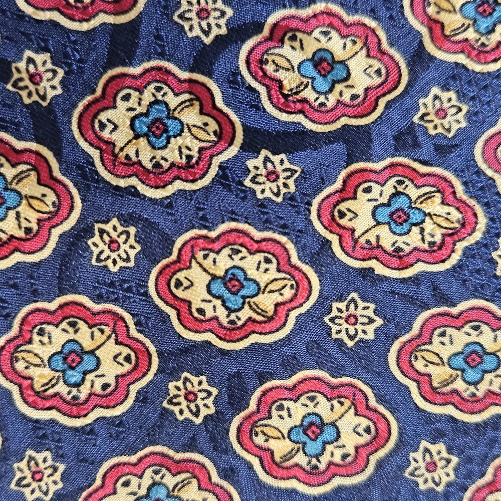 *2 For $18* 100% Silk Tie - Floral Print